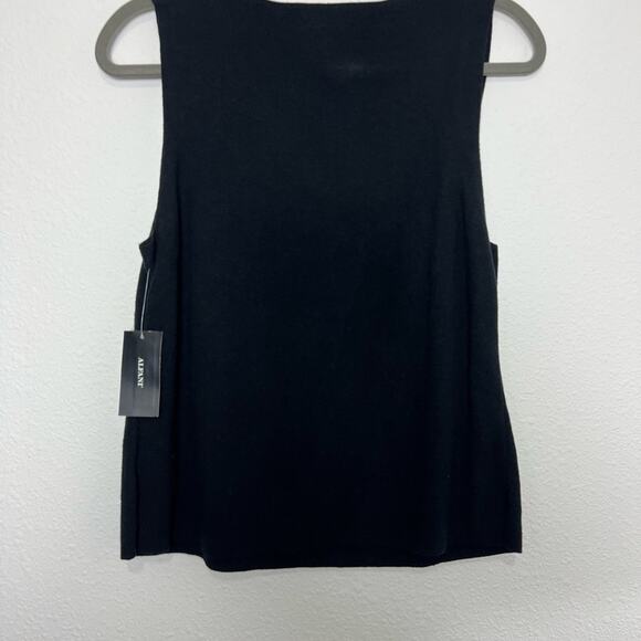 Alfani Women V Neck Sleeveless Sweater Black NWT - Picture 6 of 6